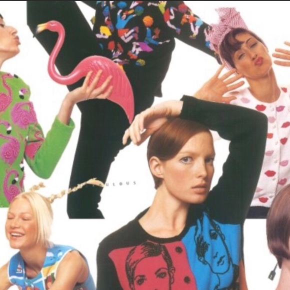 RARE✨ Vintage Michael Simon Flapper Disco Sweater - Picture 7 of 8